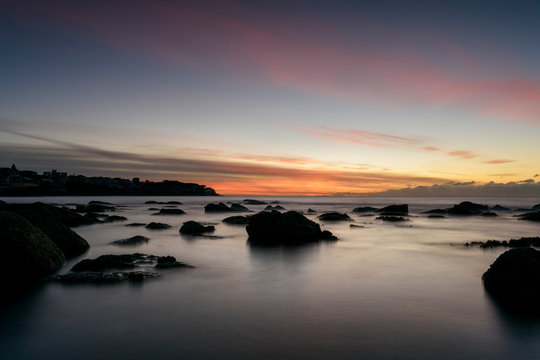 Bronte Beach at sunrise, Sydney Australia