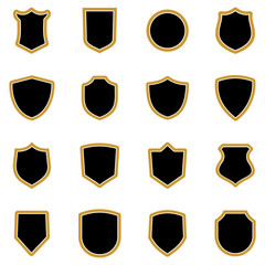 shield icon vector design symbol