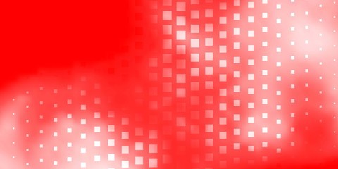 Light Red vector background in polygonal style. Abstract gradient illustration with rectangles. Design for your business promotion.