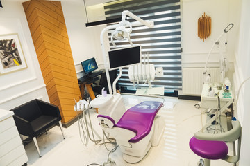 Dental equipment and stomatology concept
