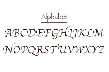 アルファベット