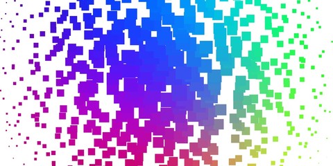 Light Multicolor vector background in polygonal style. Modern design with rectangles in abstract style. Design for your business promotion.