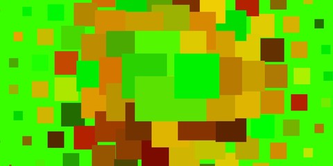 Light Multicolor vector pattern in square style. New abstract illustration with rectangular shapes. Pattern for busines booklets, leaflets