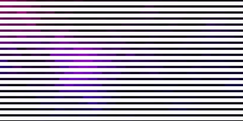 Dark Purple, Pink vector pattern with lines. Gradient illustration with straight lines in abstract style. Pattern for ads, commercials.