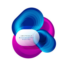 Vector abstract geometric bubble banner created with round shapes. Trendy simple button. Illustration For Wallpaper, Banner, Background, Card, Book Illustration, landing page
