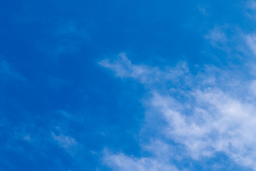Fototapeta na wymiar Blue sky with cloud of year 2020