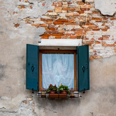 Window and Old Brick