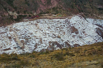 Salineras de Maras Peru Urubamba,Cusco, Peru