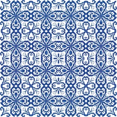 Traditional ornate portuguese azulejo.
