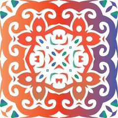 Traditional ornate mexican talavera.