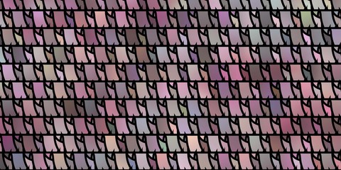 Fototapeta premium Light Red vector backdrop with lines, triangles.