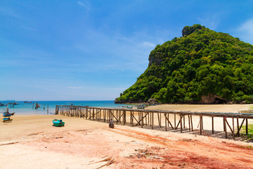 Beach and dylight at Bang Boet beach