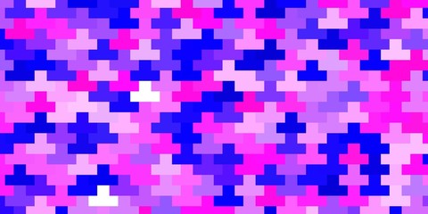 Light Pink, Blue vector layout with lines, rectangles. Abstract gradient illustration with rectangles. Modern template for your landing page.