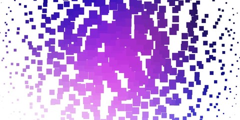 Light Pink, Blue vector background in polygonal style. Modern design with rectangles in abstract style. Modern template for your landing page.