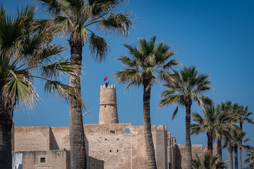 The castle of Monastir, Tunisia