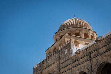 Fototapeta premium Great Mosque of Kairouan' dome, Tunisia