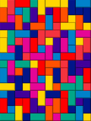 Abstract . Colorful geometric square background. light and shadow .Vector.