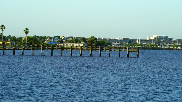 the peace river at Punta Gorda and Port Charlotte