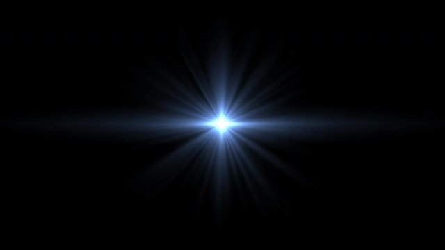 Optical Lens Flare Effect, Light Burst. 4K Resolution. Very High Quality and Realistic. 60 Fps.