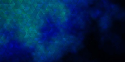 Dark BLUE vector layout with lines, triangles.