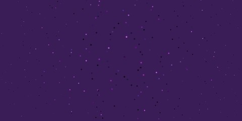 Dark Purple, Pink vector pattern with abstract stars. Colorful illustration with abstract gradient stars. Pattern for websites, landing pages.