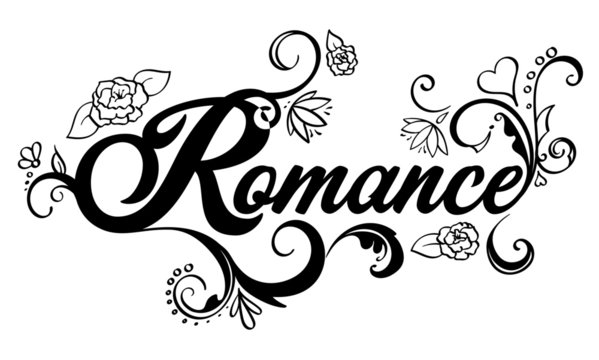 Romance Word Art