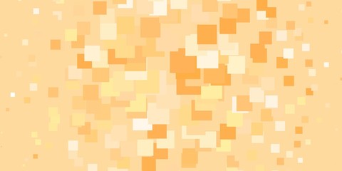 Light Orange vector backdrop with rectangles. Rectangles with colorful gradient on abstract background. Pattern for business booklets, leaflets