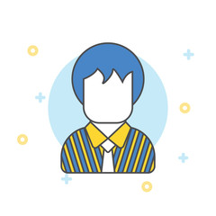 Business man icon symbol vector