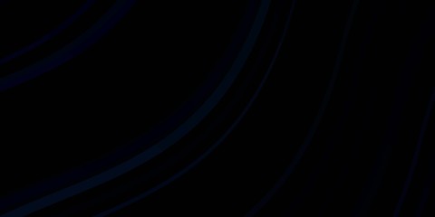 Dark BLUE vector layout with wry lines. Colorful illustration, which consists of curves. Smart design for your promotions.