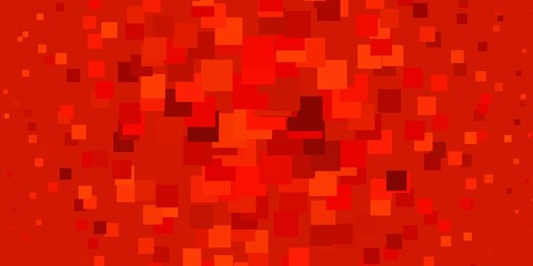 Light Red vector pattern in square style. Illustration with a set of gradient rectangles. Best design for your ad, poster, banner.