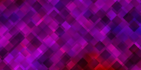 Light Pink, Red vector background with rectangles.