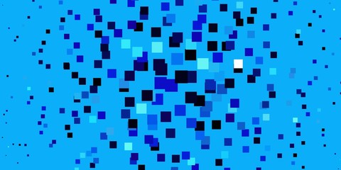 Light BLUE vector template with rectangles. Abstract gradient illustration with colorful rectangles. Template for cellphones.