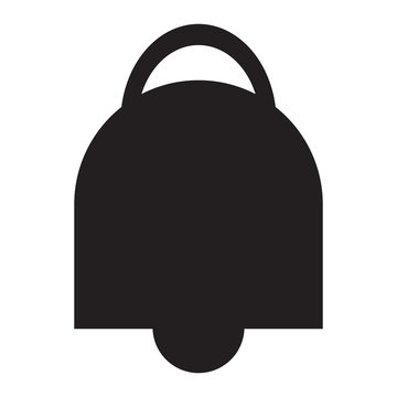 recommend clip art: Bell black vector icon