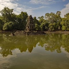 Fototapeta na wymiar cambodia angkor complex