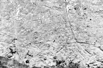 Texture of a concrete wall with cracks and scratches which can be used as a background