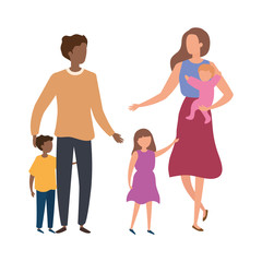 parents with sons avatar characters