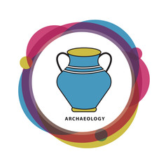 Archaeology, jar icon