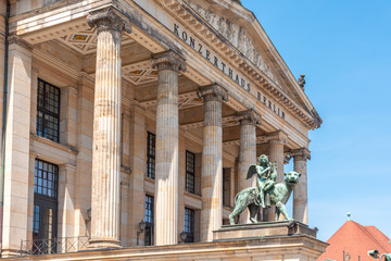 Fototapeta premium Elegant facade of the Konzerthaus Berlin (Berlin Concert House)