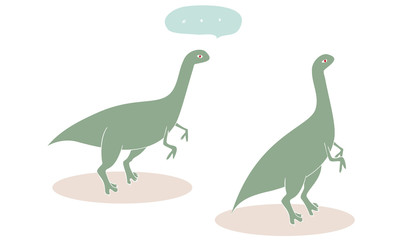 恐竜エオラプトルのイラスト
