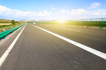 Fototapeta premium Asphalt highways