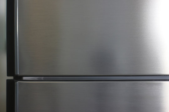 Blank Refrigerator Door Texture Background