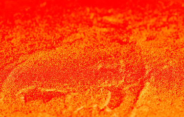 Dry spent powder paint