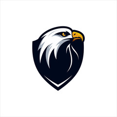 Awesome eagle logo Premium Vector