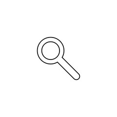 Search icon. File find symbol. Logo design element
