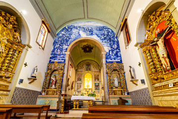 Fototapeta na wymiar Pombal – Parish Church of St Martin (Queen Saint Isabel Peace Mediator)