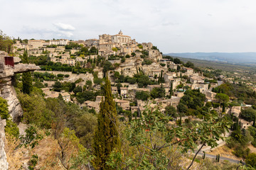 Fototapeta na wymiar View of Gordes, Provence,France