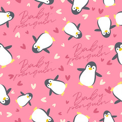 Big set of young animal seamless pattern : Vector Illustration