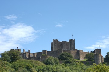 Fototapeta premium Dover Castle in Summer England