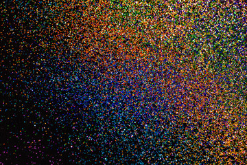 closeup colourful glitters abstract background