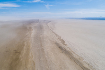 Nevada Black Rock Desert aerial